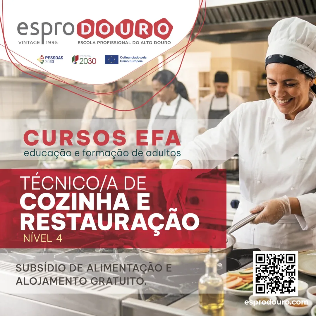 Técnico de Cozinha e Restauração